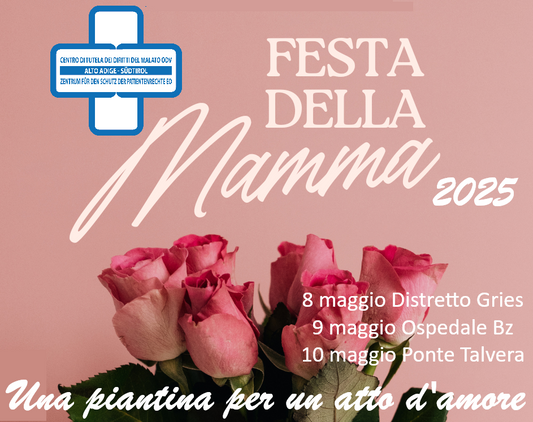 Festa della Mamma: un gesto che vale doppio! - Muttertag: eine Geste, die doppelt wirkt!