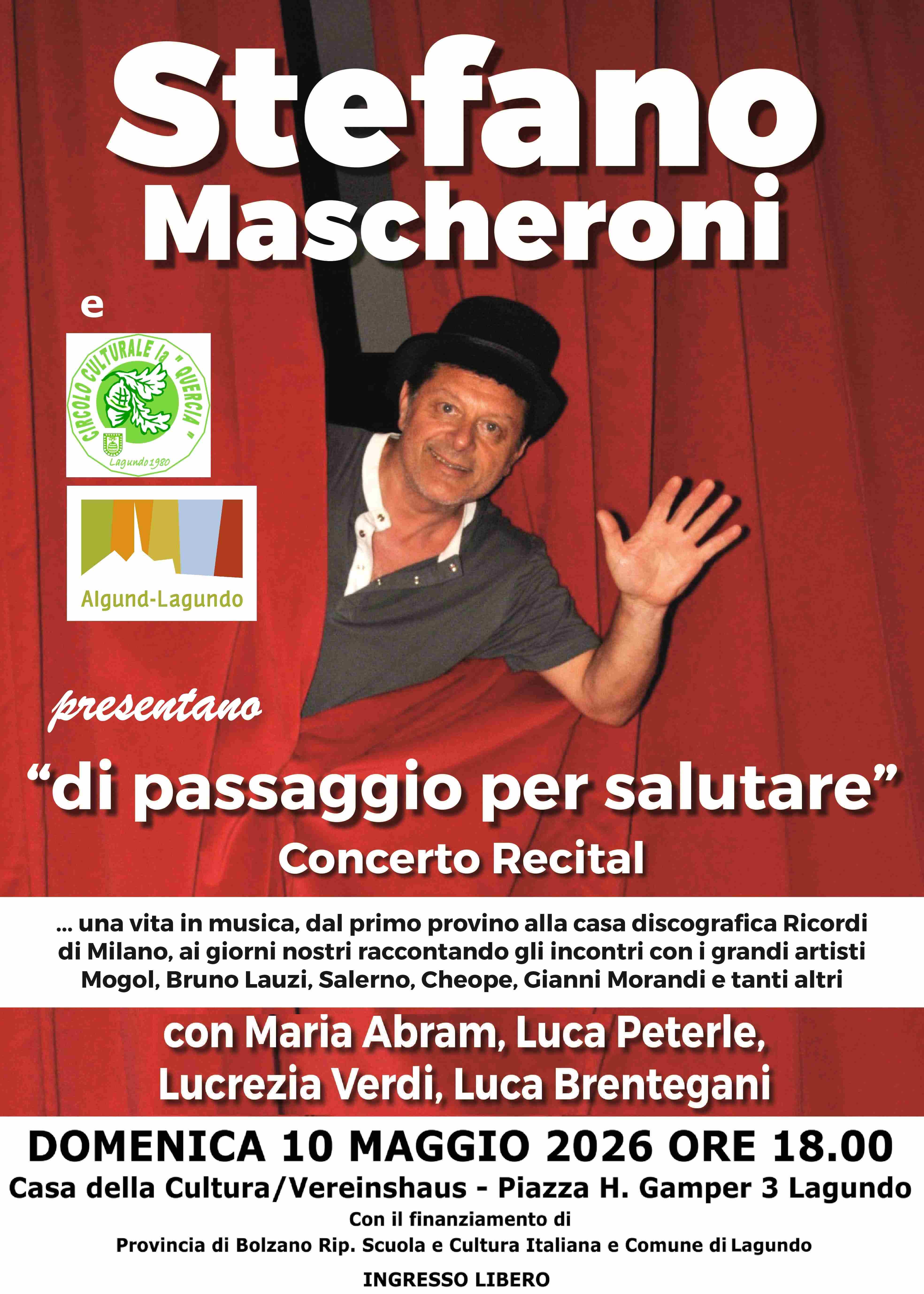 Concerto di Stefano Mascheroni - Konzert von Stefano Mascheroni
