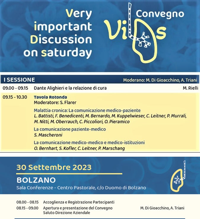 Convegno 30 settembre a Bolzano Very important discussion on saturday